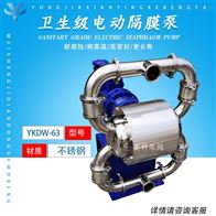 YKDW-63PFBTF電動防爆隔膜泵