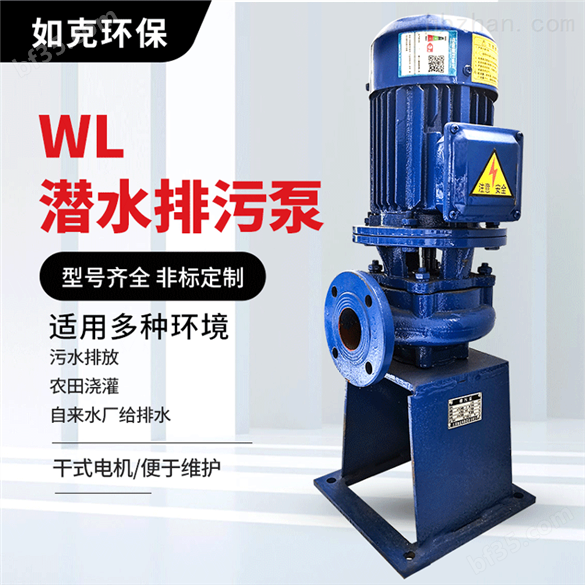 WL干式排污泵环保污水处理泵
