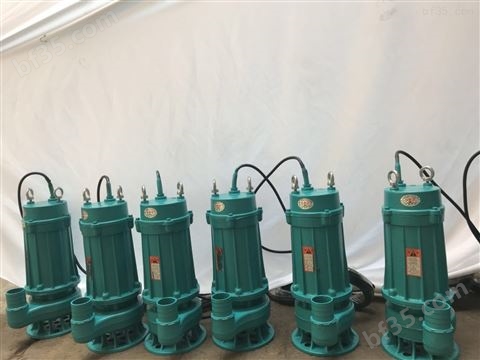 WQ型无堵塞潜水排污泵 离心式水泵批发