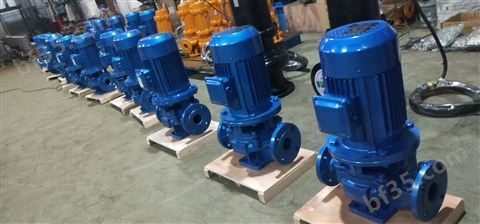 ISG单级立式管道离心泵 工业用水循环管道泵