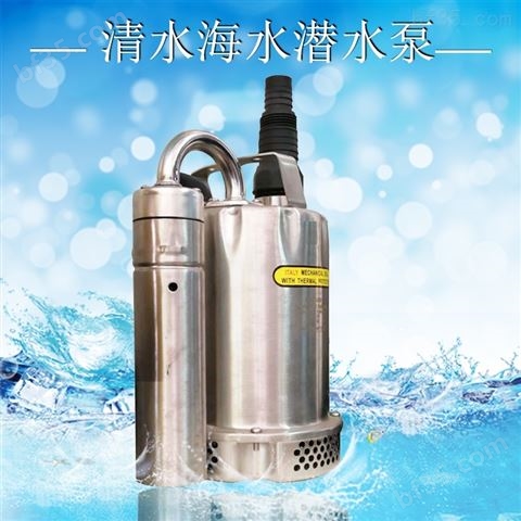 垂直式电动开关控制自动不锈钢潜水泵