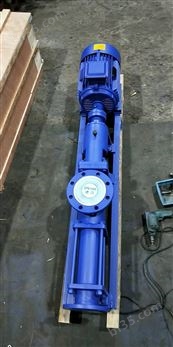 无级调速G型螺杆泵 浓浆污泥输送泵耐酸碱