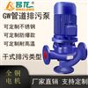 GW立式污水泵 25-500mm大口径工业管道泵