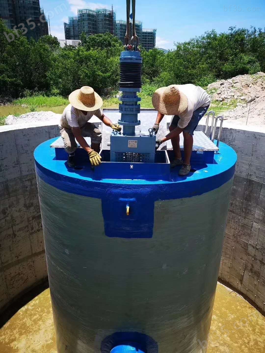 黄石一体化排涝泵站
