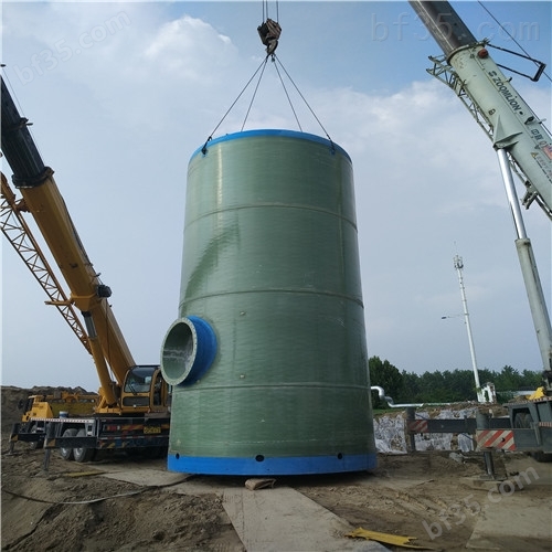合肥双筒式一体化雨污水提升泵站井