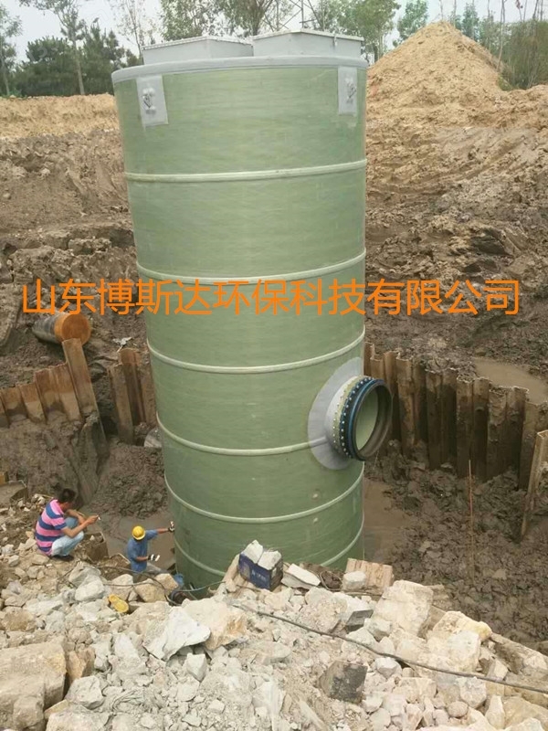 博斯达污水提升泵站图片