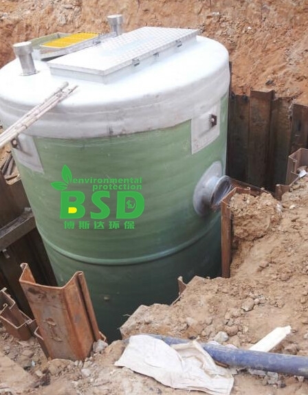 博斯达污水提升预制泵站图片