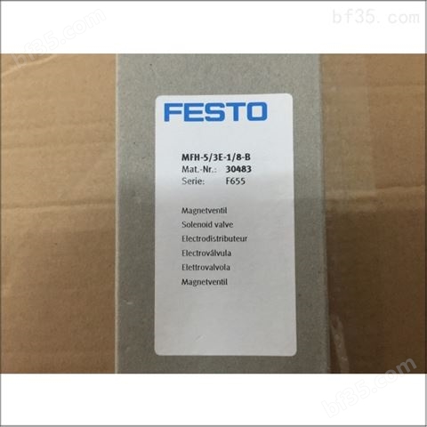 FESTO费斯托 油缸\MFH-5 3E-1 8-B  3048